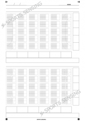 B3000 ハンドボール 位置イベント分析シート