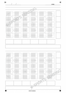 B7000 アイスホッケー 位置イベント分析シート