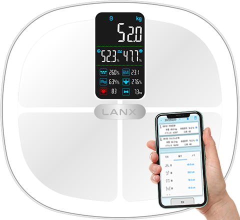 LANX - 多機能バランス体重計 | 株式会社スポーツセンシング